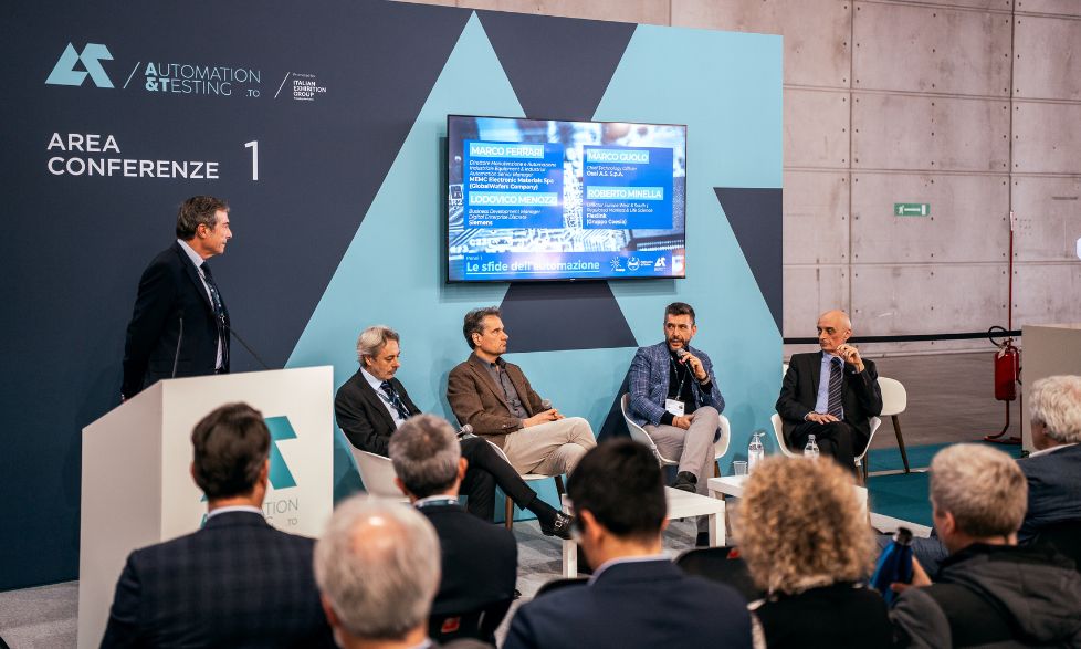 Il Panel 1 dei ad A&T Torino 2026 sul tema dei semiconduttori